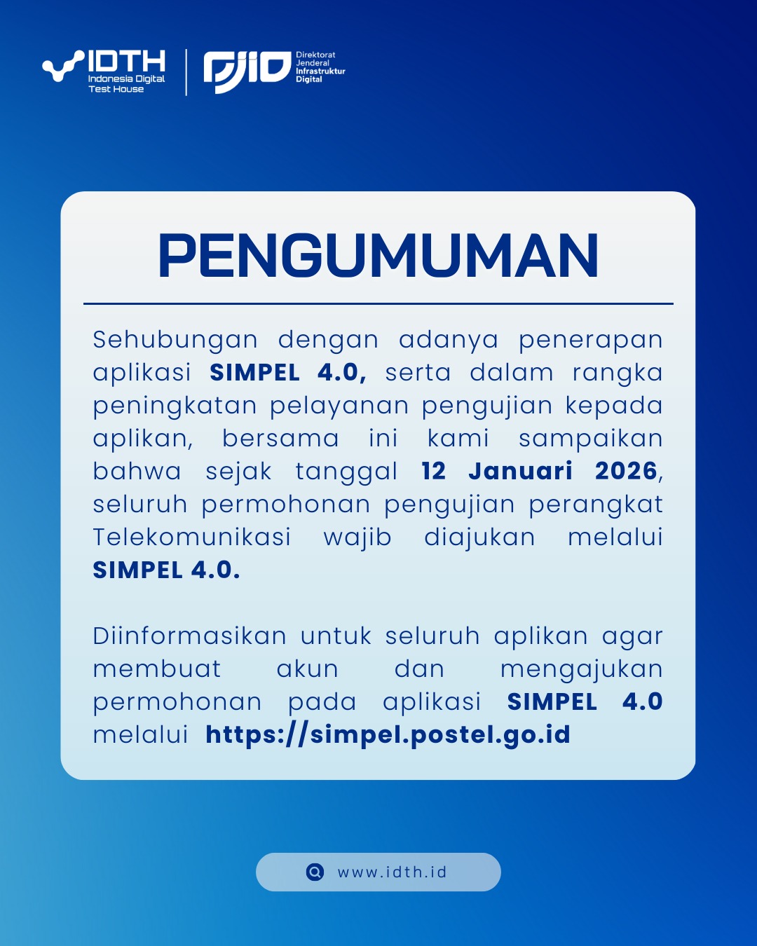 Pengumuman